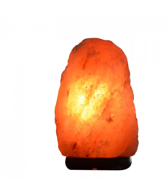 Lampe en cristal de sel de l'Himalaya 2 à 3kg - Zen Arome